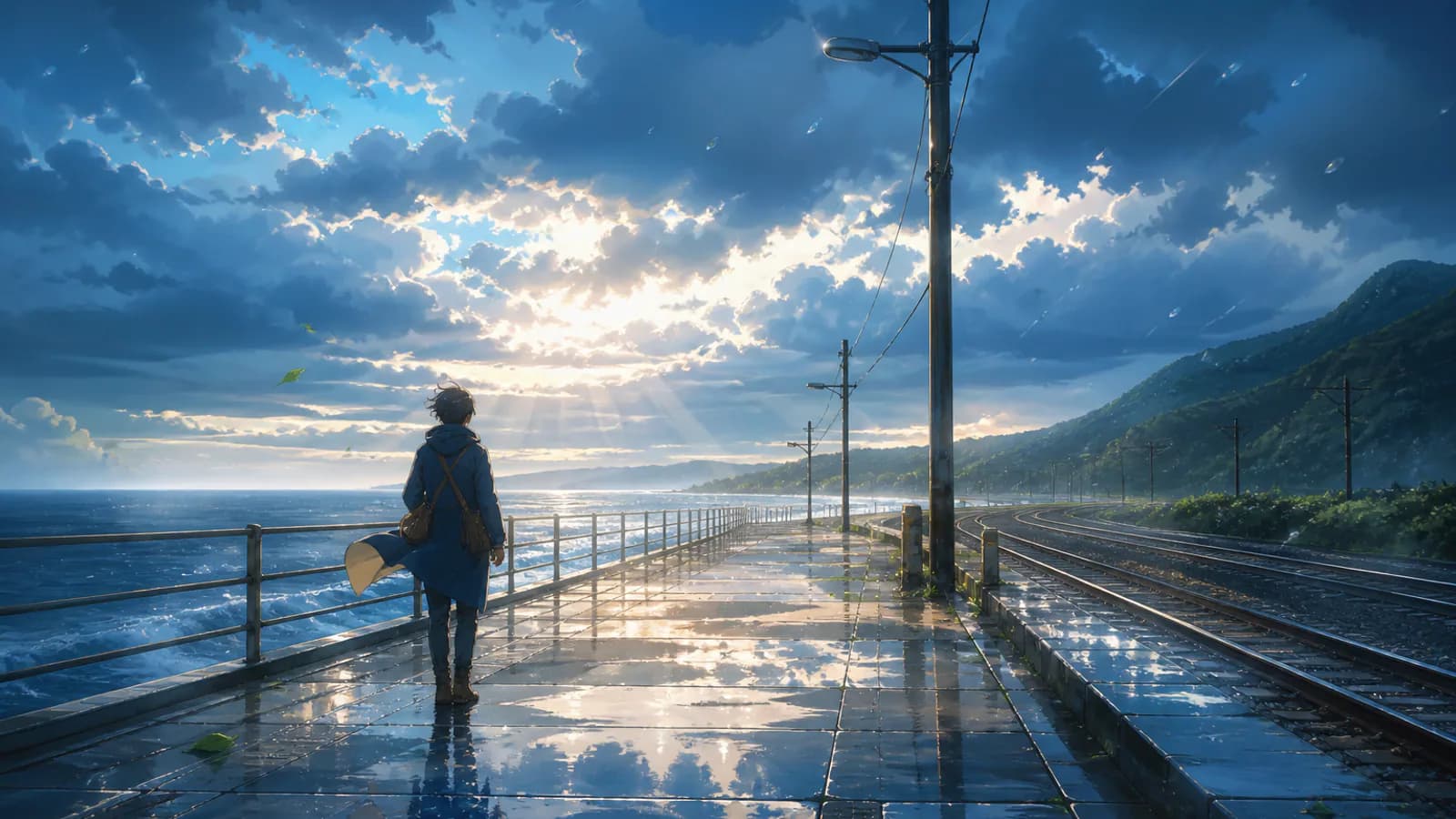 Add atmosphere, depth, and a camera move that fit the illustration