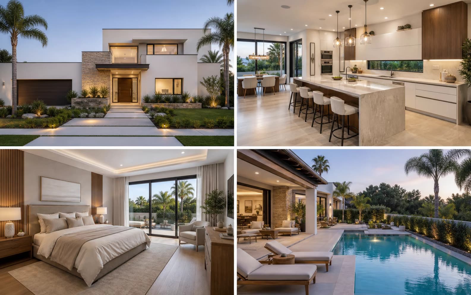 Build a coherent property sequence from the photos buyers care about