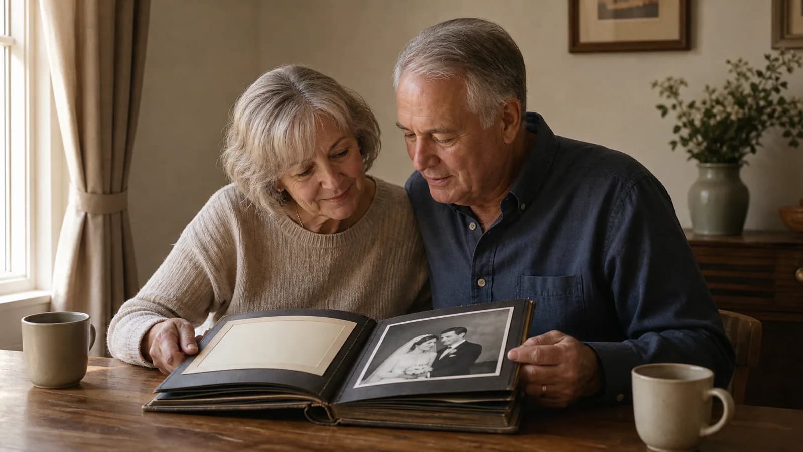 Animate an older wedding photo, then finish the story in an editor