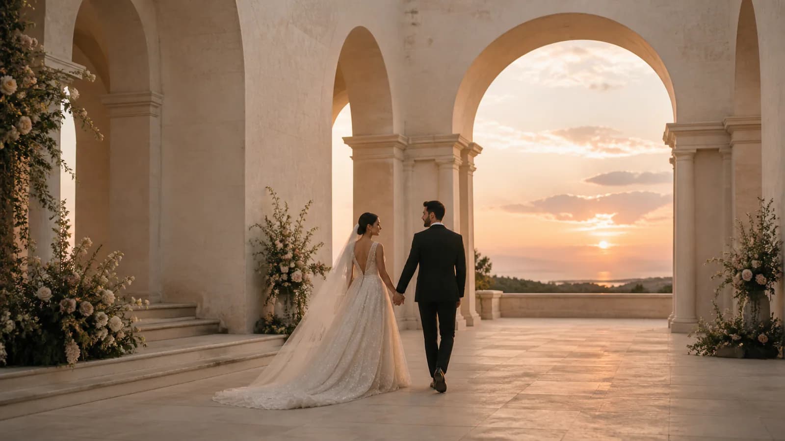 Design for save-the-date and wedding invitation video