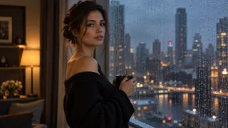 Rainy portrait