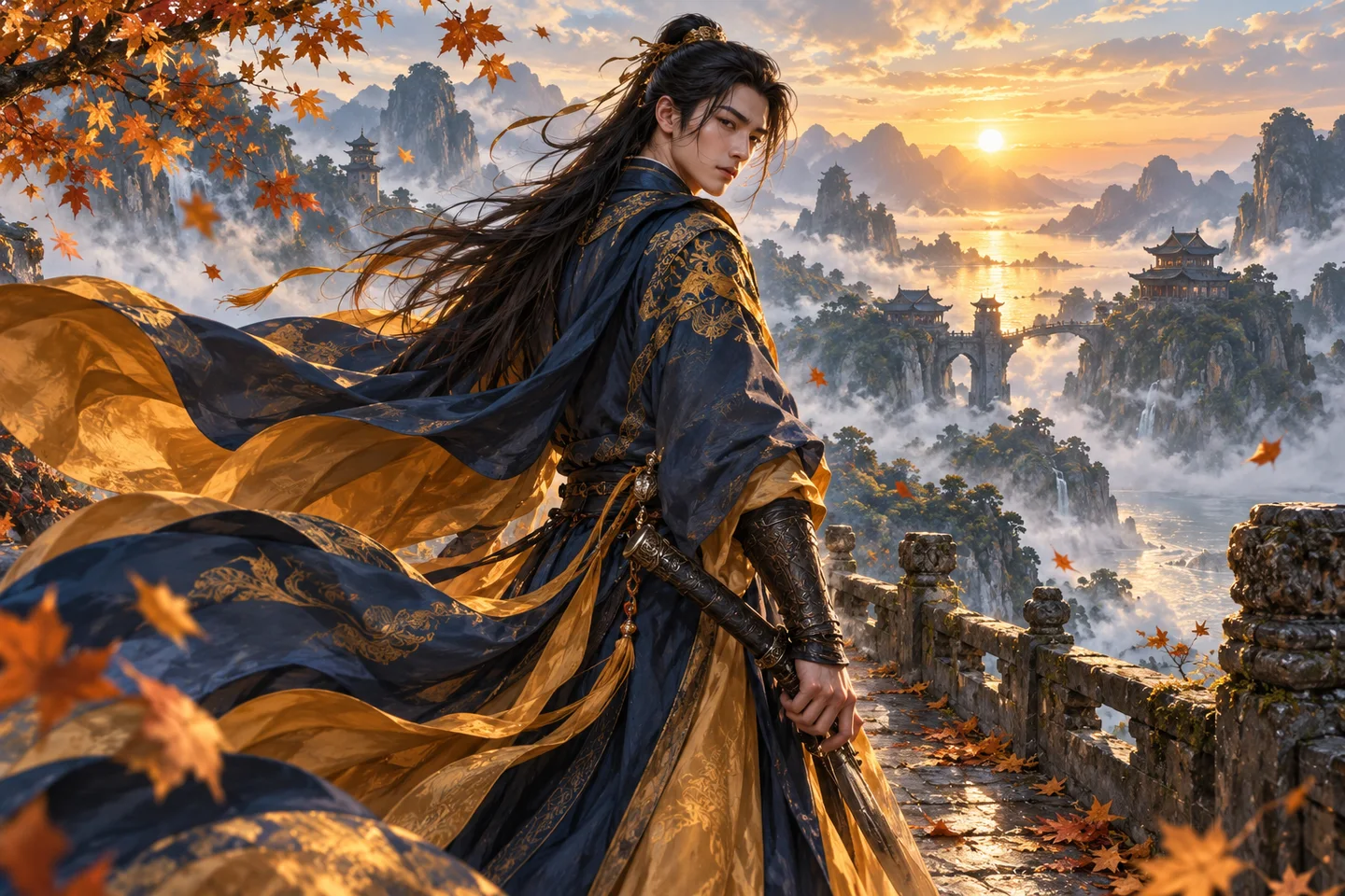 Fantasy swordsman