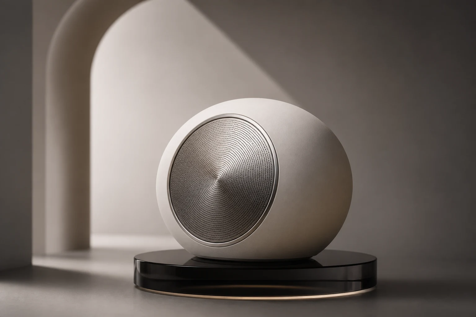 A sculptural unbranded product photo prepared for product photo to video AI