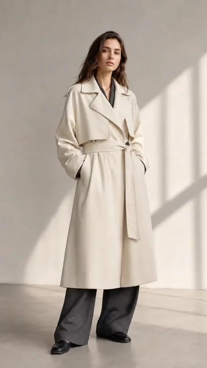 Fashion model photo animated into a short editorial video