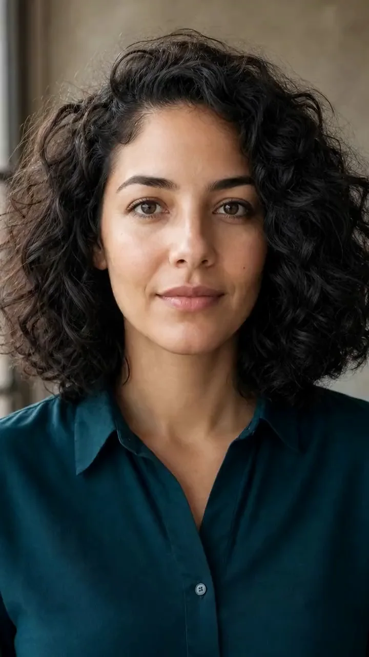 Portrait photo animated into a subtle non-talking video