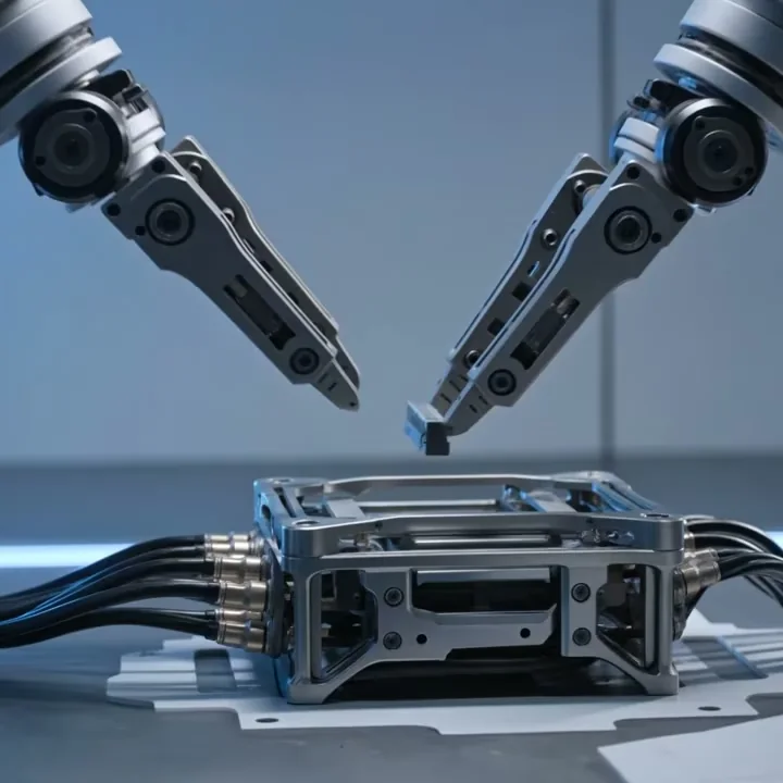 Mechanical assembly transition