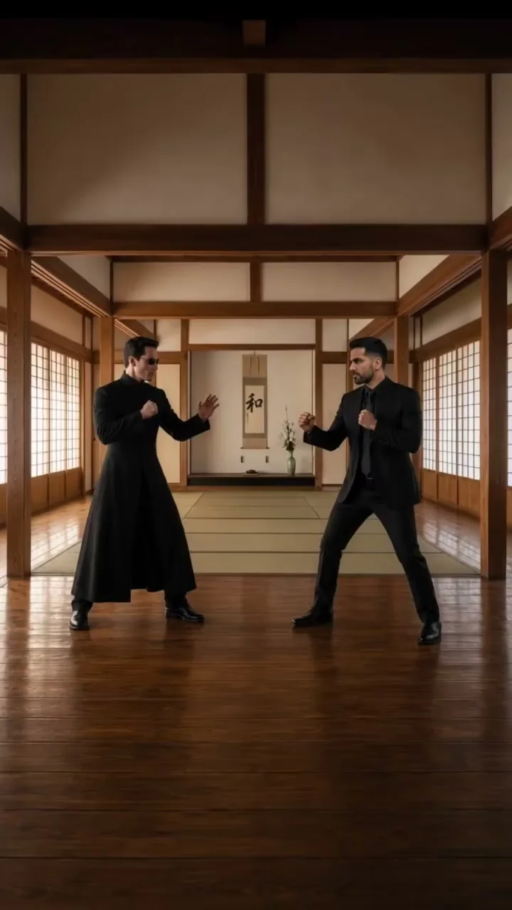 Martial arts action bridge