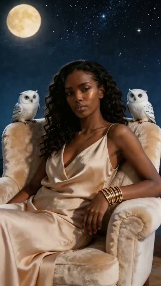 Moonlit gold bracelet campaign
