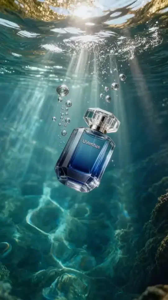 Underwater fragrance showcase