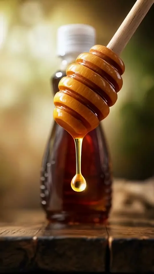Honey product macro motion