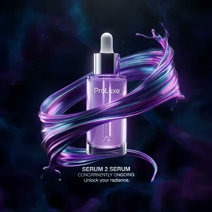 Liquid ribbon skincare reveal